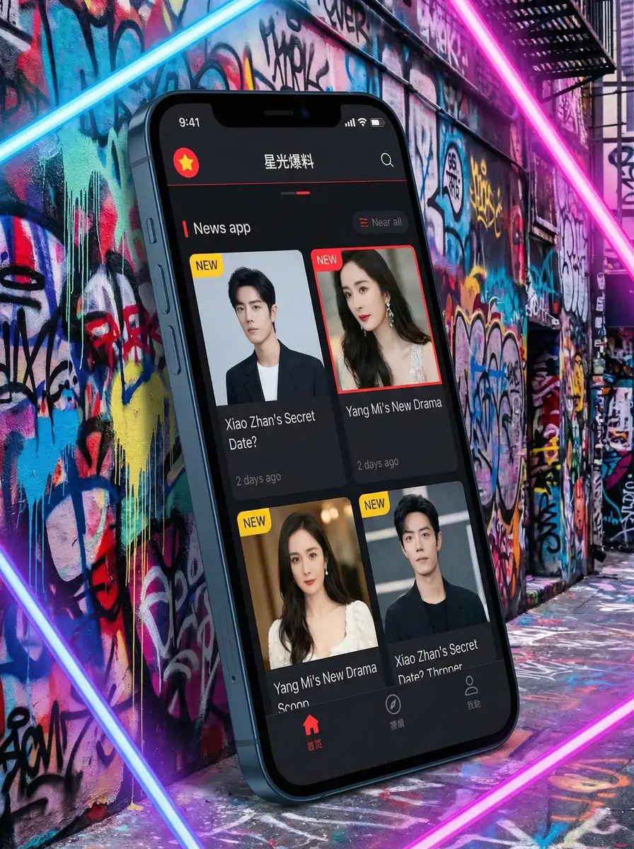 51吃瓜官网 APP界面展示 - 掌上吃瓜神器